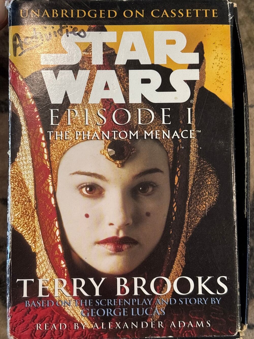 Star Wars, The Phantom Menace, Terry Brooks, 1999, Audiobook Cassette